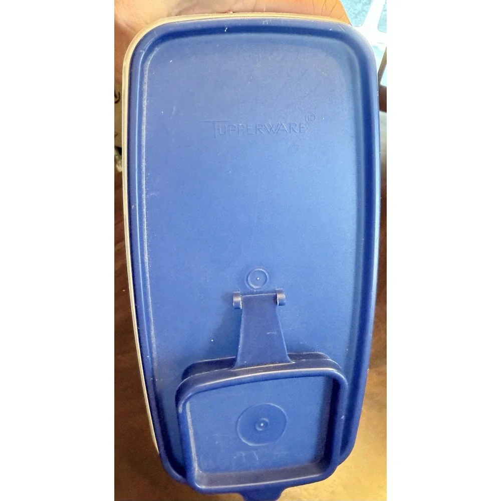 Tupperware Modular Mates Serial Keeper Blue 1588